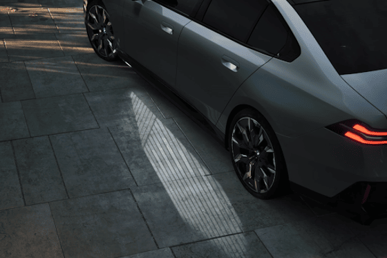bmw i5 - lichtshow