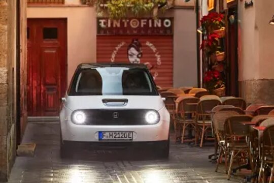 honda e - stabiele stadsauto