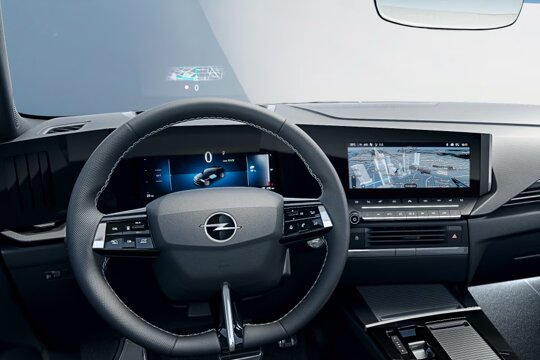 opel astra - infotainment
