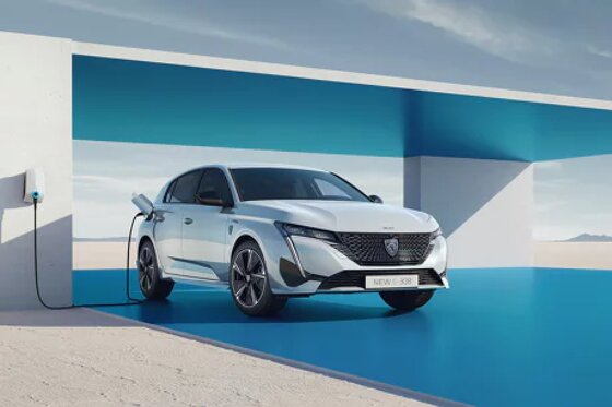 peugeot e-308 - 100% emissievrij