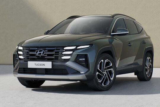 Hyundai TUCSON Hybrid - trekgewicht hybride auto