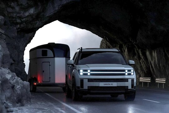 Elektrische-auto-trekgewicht-paardenwagen