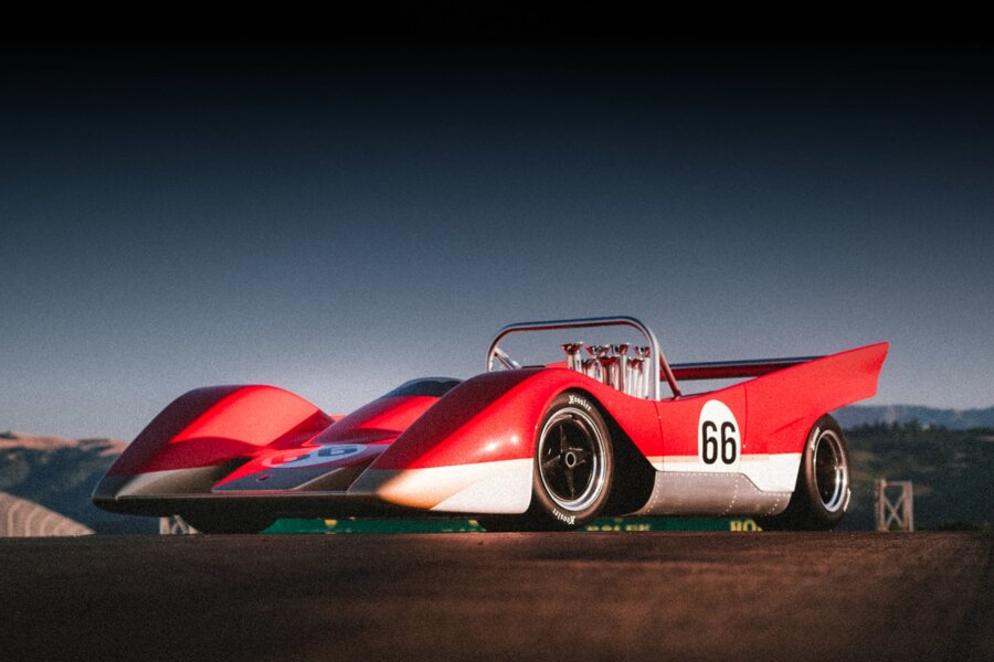 Lotus Type 66 Rood_