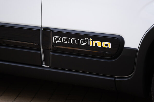 Logo Pandina zijkant