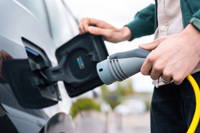 Laadstekken van een elektrische auto