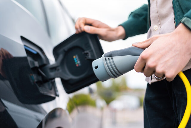 Laadstekken van een elektrische auto