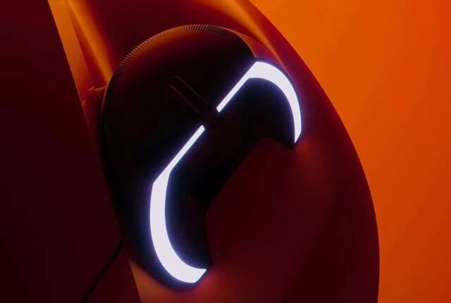 Ronde koplamp met LED-verlichting van de nieuwe Citroën 2CV