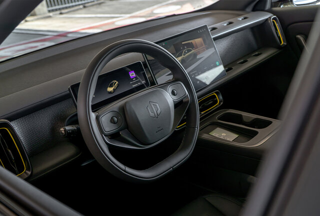 Leapmotor B05 interieur met centraal touchscreen