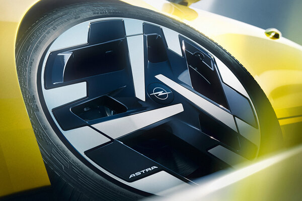 Astra 2026 velg Velg met band van de nieuwe Opel Astra 2026