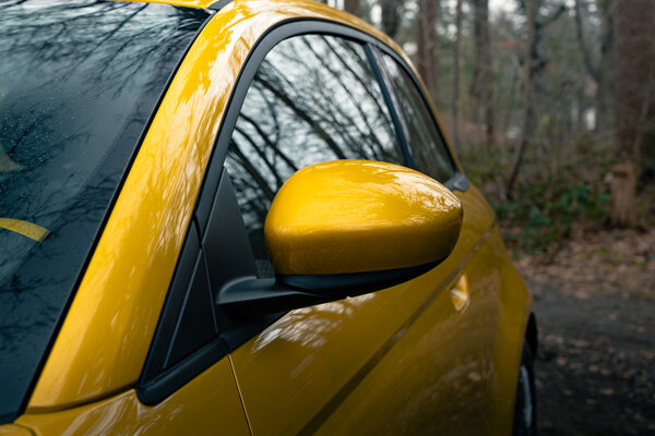 Spiegel nieuwe Fiat 500 hybrid