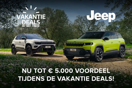 Tegel Jeep Vakantiedeals
