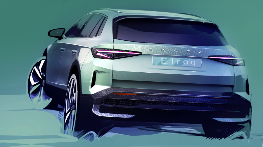 Skoda Elroq exterior 2024 (1)