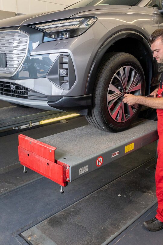 Audi bandenwissel