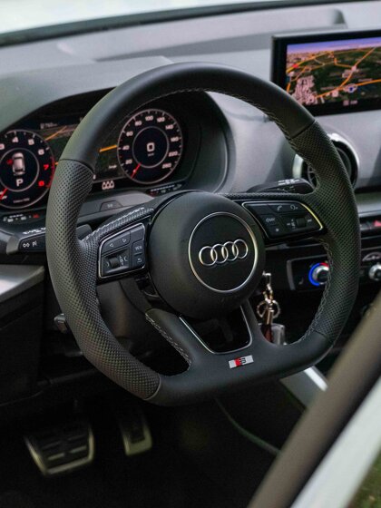 2022 Audi Q2 binnenkant stuur bos