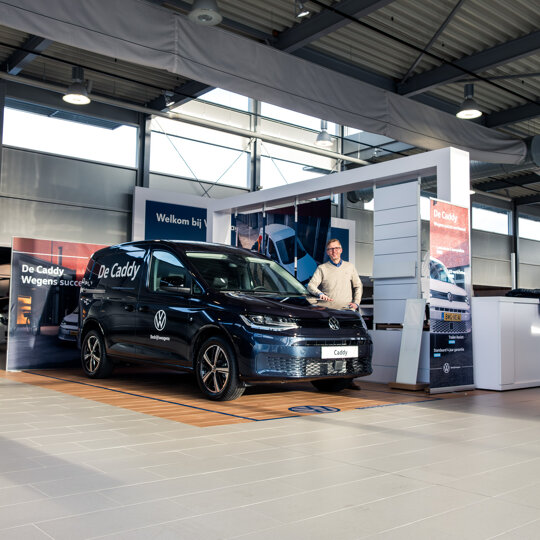 De Volkswagen Caddy Cargo, de compacte bedrijfswagen