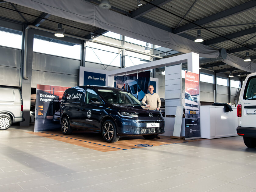 De Volkswagen Caddy Cargo, de compacte bedrijfswagen